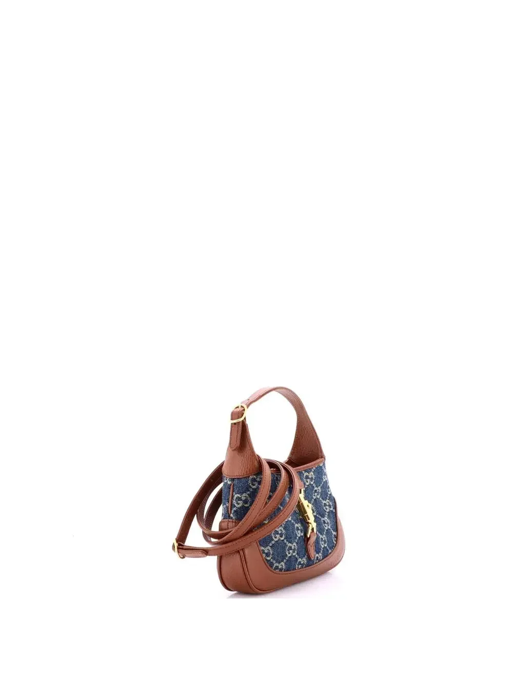 Gucci Jackie Hobo Gg Denim Mini #276833G18B